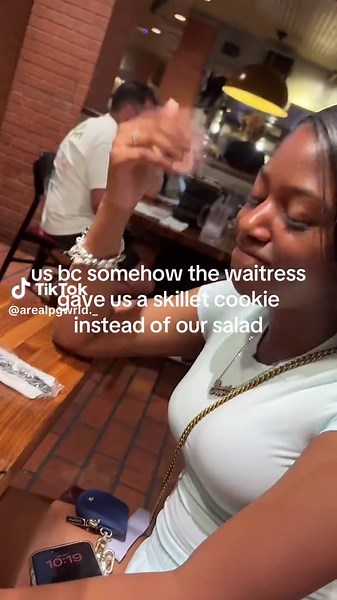 Unexpected Skillet Cookie at Chili's