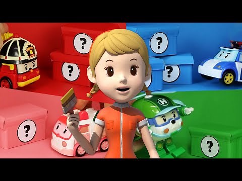 Robocar POLI Color Episodes│Learn Colors for Toddlers│Rescue Team Color│Color House│Robocar POLI TV