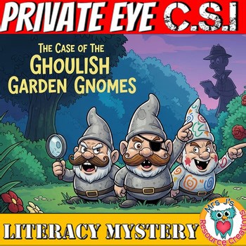 Spring Reading Comprehension Mystery – Making Inferences CSI WhoDunnit Activity