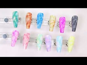 Marble nail design never been EASIER ! Tutorial feat. Makartt | Marble Inks | DIY Nail Art | Swatch