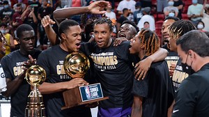 Kings presented with 2021 Summer League trophy