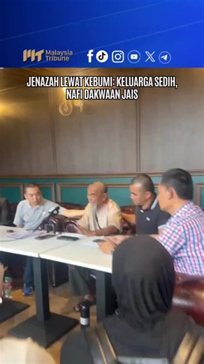 Jenazah lewat kebumi: Keluarga sedih, nafi dakwaan JAIS Kredit: video Afiz Ayub #malaysiatribune #beritasemasa #videoreelsシ #trendingnewsmalaysia