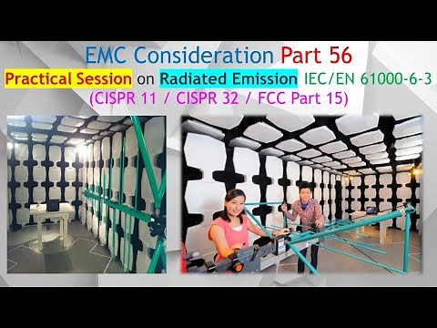 EMC #56. Radiated Immunity Test: Step-by-Step CISPR / IEC 61000-6-3, CISPR 11/ CISPR 32/ FCC Part 15