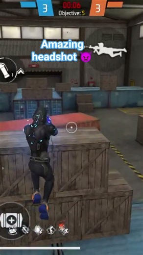 amazing headshot 👿😎 #freefire #garenafreefire #handcam