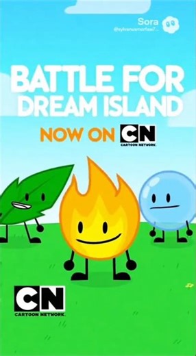 BFDI on Cartoon Network [Sora AI Compilation] #bfdi #cartoonnetwork #battlefordreamisland