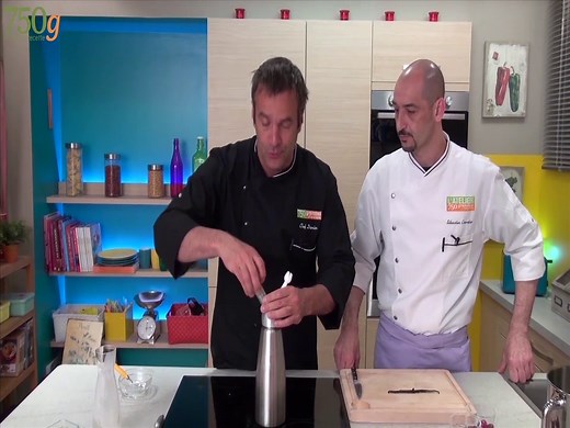 Chantilly maison au siphon