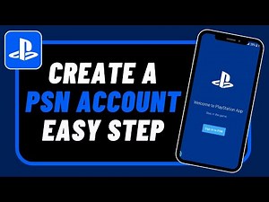 Create a PSN Account - Sign Up for PlayStation Network !