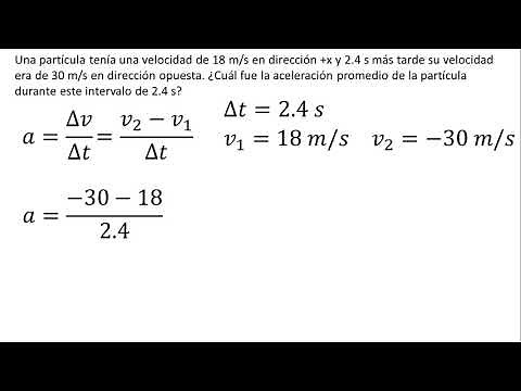 Physics | Acceleration | Example 1