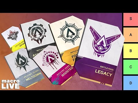 THE APEX LEGENDS BATTLE PASS TIER LIST
