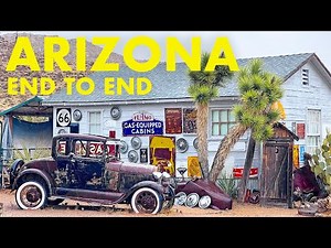 Driving 500 Miles Across Arizona Using ONLY Backroads?!