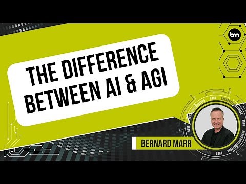 What's the Difference: AI and AGI?