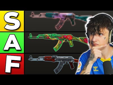 Ranking Every AK-47 SKIN in CS2! (big update)