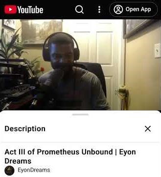 Prometheus Unbound, Act III | (watch full video(s)) | Eyon Dreams