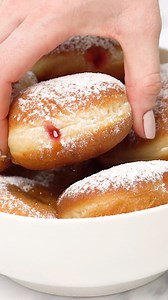 Paczki (Polish Donuts)! Recipe link in comments 👇 | JoCooks