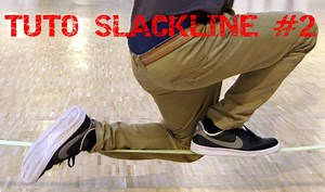Slackline tutorial : The Drop Knee