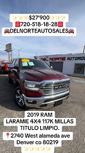 🔥🔥DENVER COLORADO🔥🔥 🔥🔥DELNORTEAUTOSALES🔥🔥 | Del Norte Automobile