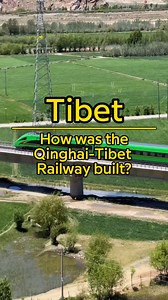 "Why is the Qinghai-Tibet Railway called the Sky Road? 🚂 After seeing it, you'll understand how amazing China is. Salute to every railway builder! 👷‍♂️👷‍♀️ #tibet #China #travellife #QinghaiTibetRailway #SkyRoad #ChinaPride #viralreelsfb | The Wandering Lens 单眼看世界