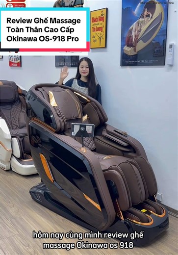 Review Ghế Massage Okinawa OS-918 Pro - Sang Trọng và Hiệu Quả