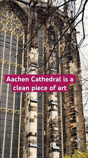 Aachen Cathedral 🇩🇪 aachner dom #travel #shorts #history #subscribe #aachen