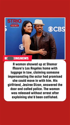 Woman Arrives at Shemar Moore's Home, Says She Was Catfished 😳🏠 #ShemarMoore #Catfished #viralnews