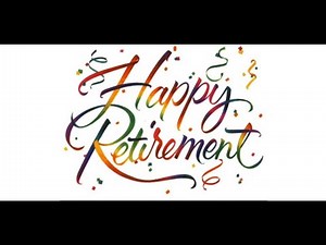 Congratulations and best wishes to the employees retiring this year!