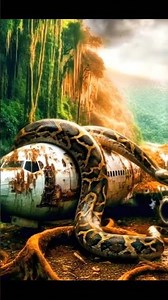 Airplane Shock Encounter! Giant Python Spotted in the Wilderness | Nature Shorts USA