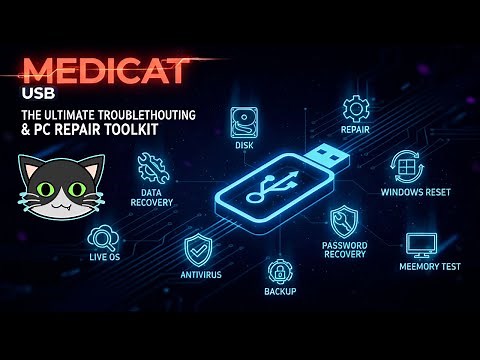 Medicat USB Explained: The Ultimate Portable PC Repair Toolkit