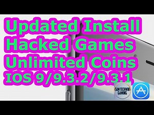 New Install Hacked Games With Unlimited Coins Free iPhone/iPod/iPad On iOS 9.3.2/9.3.1 And Below