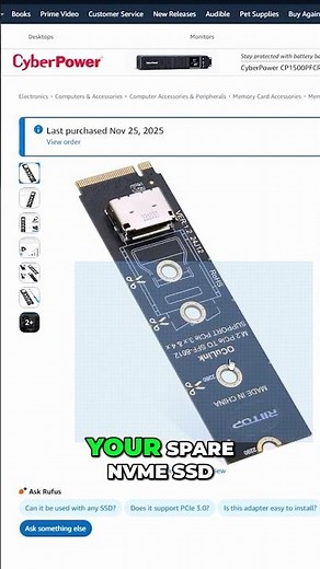 This $20 Hack Turns Your SSD Slot Into An OCCULINK Port! #minipc #egpu #techtok