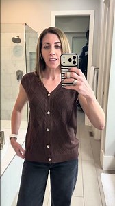 This Button-Up Sweater Vest Instantly Elevates Any Outfit 😍