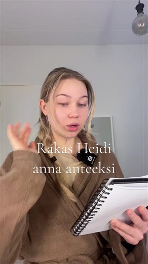 Rakas Heidi, anteeksi: Voimaa jakamisesta