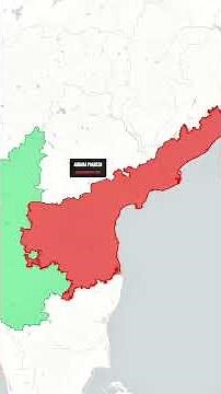 India Map Evolution: From 1947 to Today 🇮🇳 | 28 States & 8 UTs" #IndiaMap #HistoryOfIndia #Short