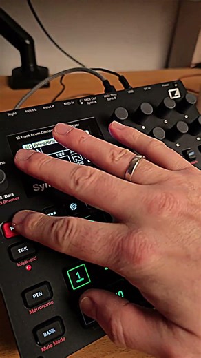 Syntakt 1.40 Dub Techno Pattern