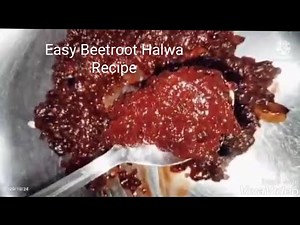 Easy Beetroot Halwa Recipe|How to make beetroot Halwa|