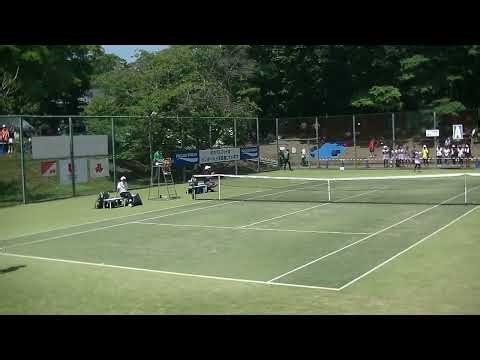 2023年IH テニス女子 団体 1回戦 3 聖愛 青森 x 松江南 島根 シングルス