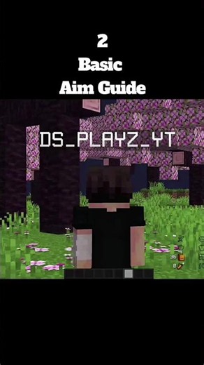 ​Fix Your Aim in Minecraft PvP! 🎯 (2 Simple Tips) #shorts #minecraft #minecrafttips