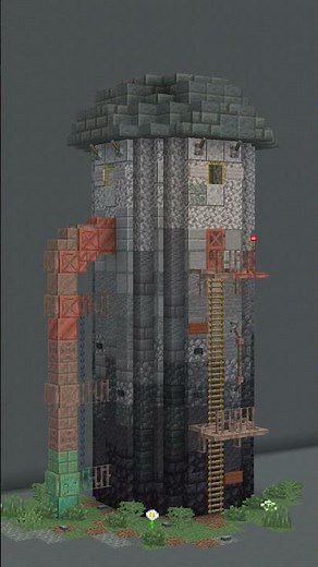 BEST Minecraft 1.21 Silo Design #minecraft #shorts #minecraftbuilding