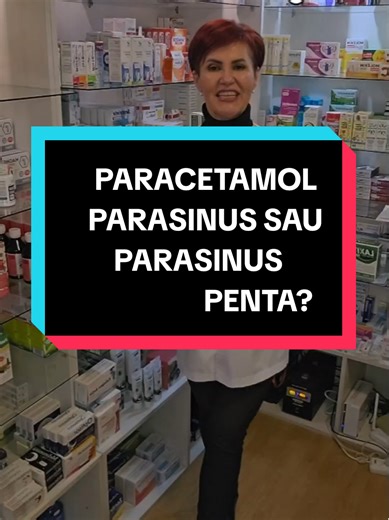 Paracetamol, Parasinus sau Parasinus penta? #farmaciaanastoria #bistrita #prundubargaului #paracetamol #răceala #gripa #pharmacist #phamacy #pharma