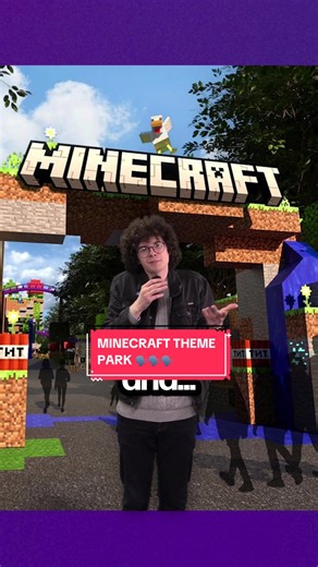 Minecraft Theme Park Adventure Awaits!