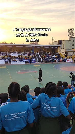 J Yang's Inspiring Performance at the Jr NBA Halftime Show