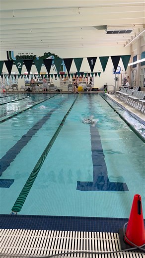 Warm-ups are underway and the Gators are ready! 🐊💙 Swim fast, have fun, and cheer loud—good luck today! | Decatur Family YMCA