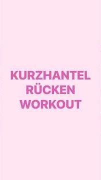 💘 Speichere dieses Komplette 2Min Kurzhantel Rücken Workout! 💘