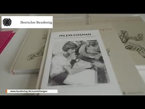 Ausstellung über Porträts aus Politik und Kunst von Milein Cosman eröffnet