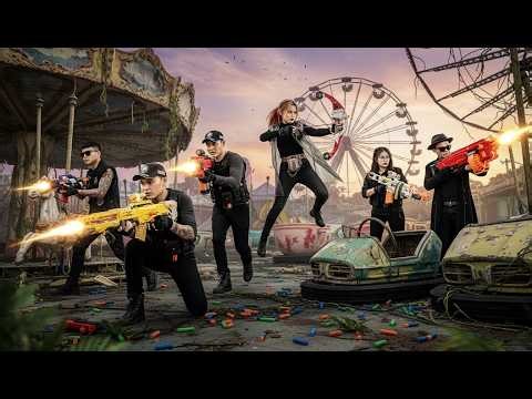 LTT NERF WAR : Hero SEAL X Battles Obsidian Order Nerf Guns Crime In Abandoned Park