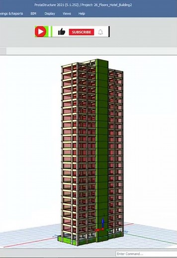 26 Floors Building Design