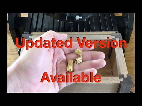 Wedding Box Barrel Hinge Holes