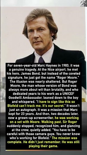 Roger Moore's Secret Mission Lasted 23 Years