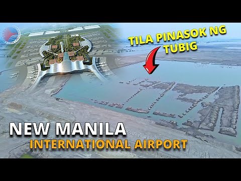 BIGGEST AIRPORT IN THE PHILIPPINES | New Manila International Airport | SMC Project in Bulacan