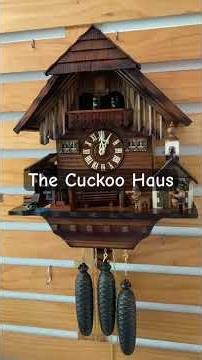 Adolf Herr Chalet Cuckoo Clock. #thecuckoohaus #cuckooclockrepairsingapore #cuckooclock