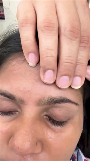 Front Sided Eyebrow Threading for Beginner Students. #amitamakeover #eyebrowthreadingathome